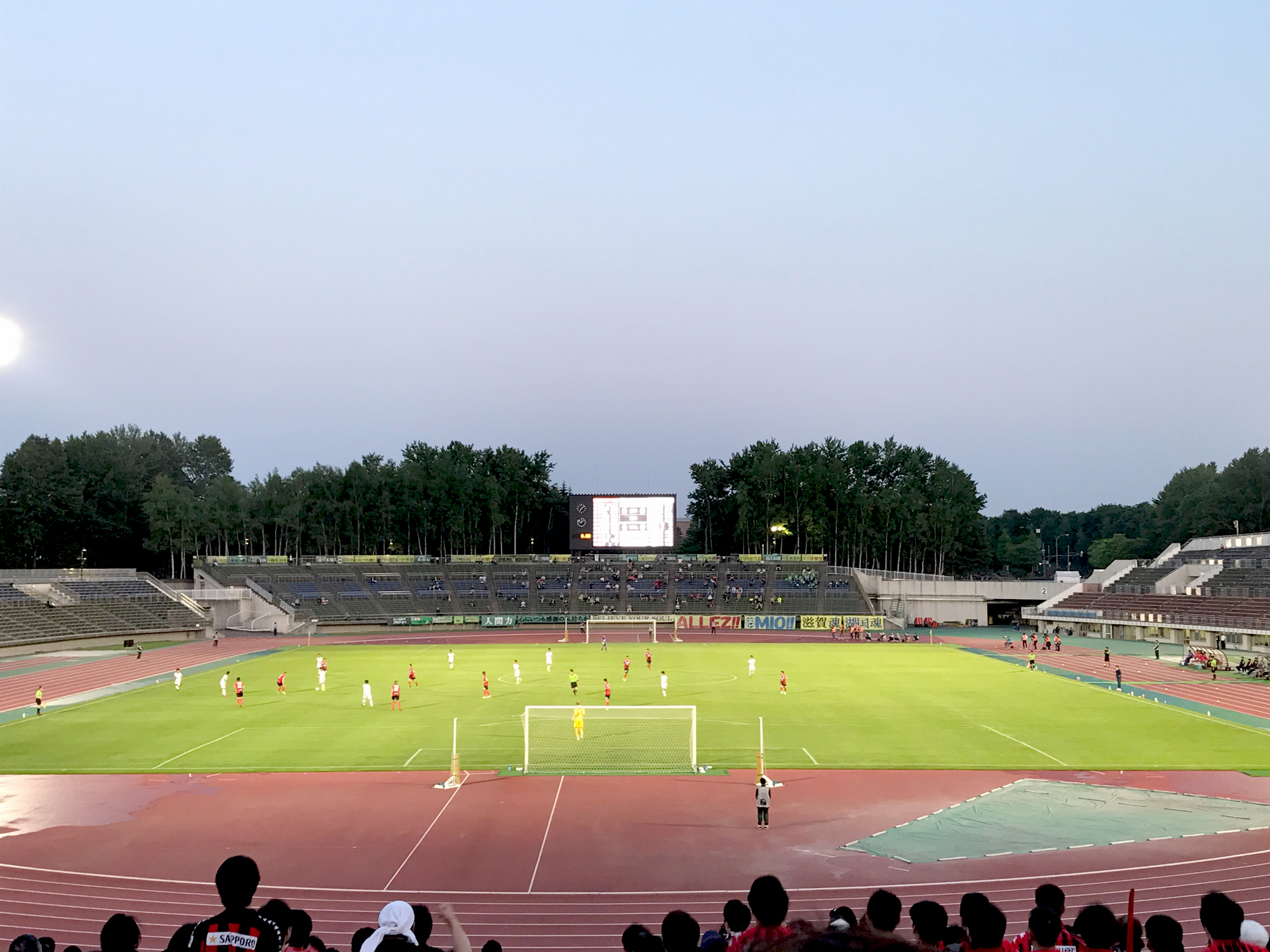 北海道コンサドーレ札幌 vs MIOびわこ滋賀（天皇杯2回戦）