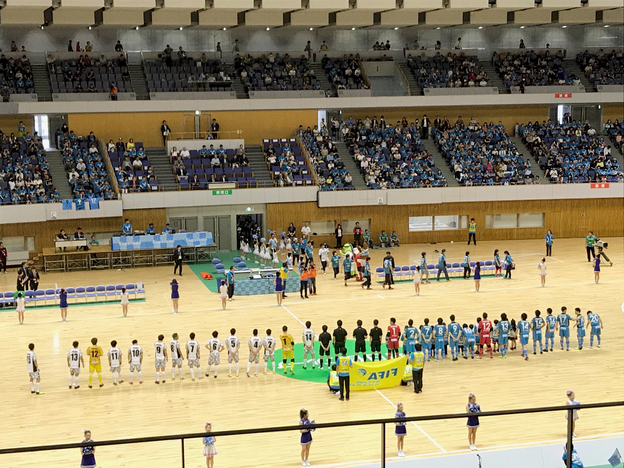 エスポラーダ北海道 vs Fリーグ選抜（第2節）